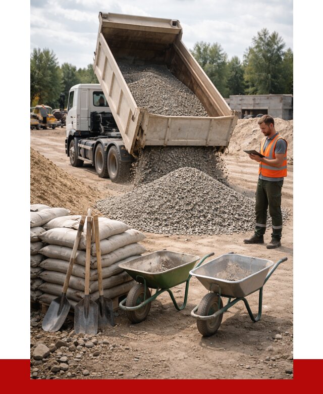 Доставка нерудных материалов в Ульяновске от 1234 руб. | ПРОНЕРУДУлн