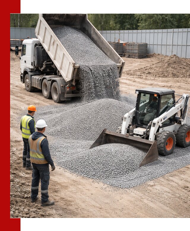 Доставка и продажа гранитного щебня фракции 0-5 в Ульяновске