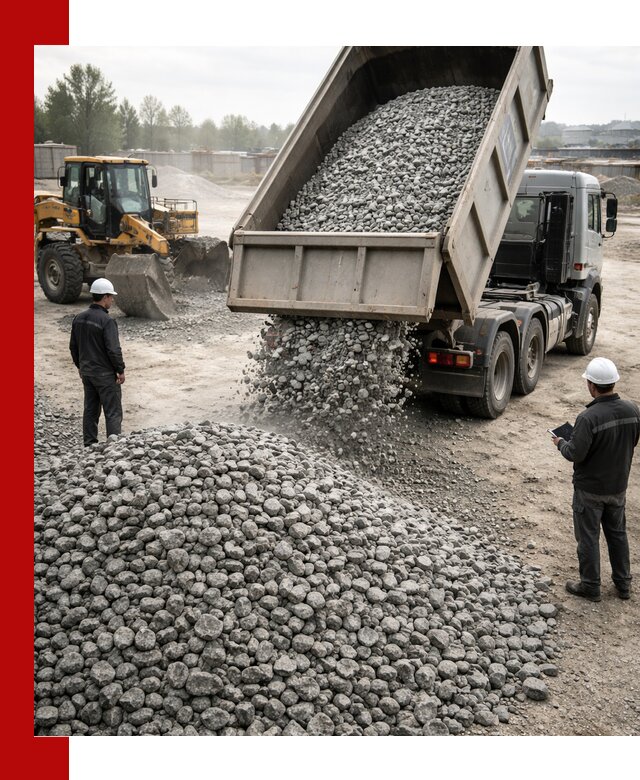 Доставка гранитного щебня фракции 20-40 в Ульяновске
