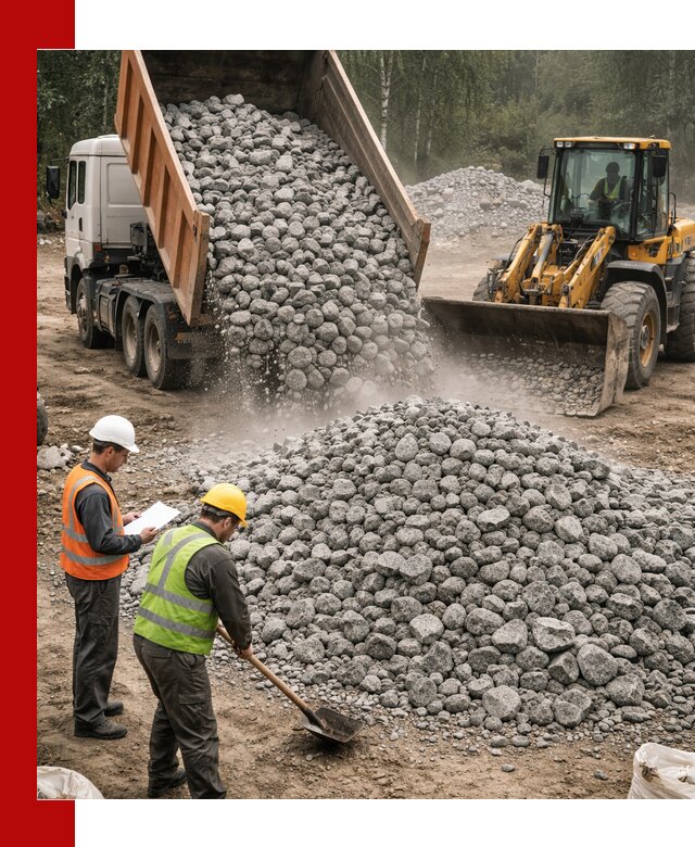 Гранитный щебень фракция 70-150 доставка в Ульяновске