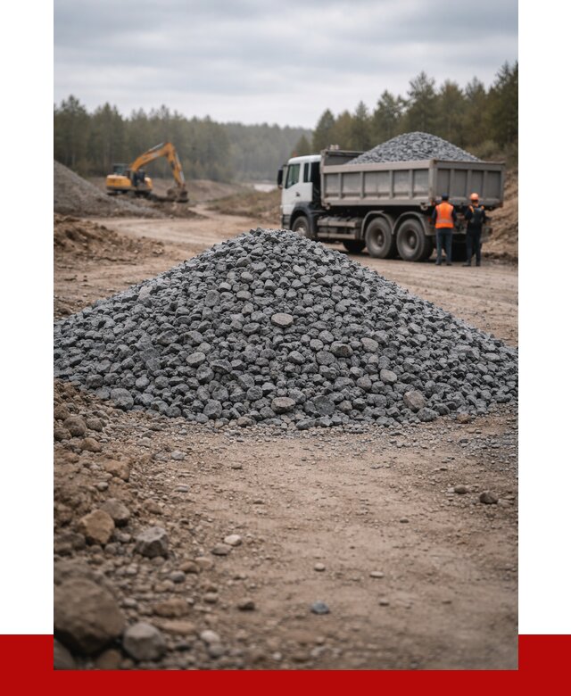 Щебень габбро диабаз фракция 40-70 в Ульяновске от 2263 р-ПРОНЕРУДУлн