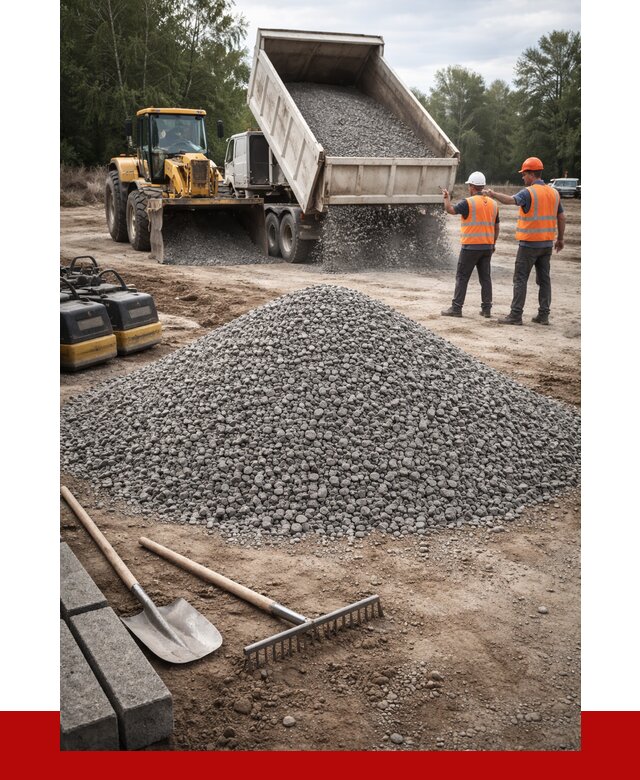 Гравийный щебень купить в Ульяновске от 2263 р. ПРОНЕРУДУлн