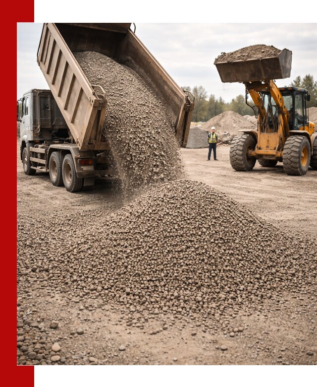 Гравийный щебень фракция 3–10 с доставкой в Ульяновске
