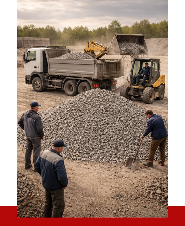 Гравийный щебень фракция 5-20 в Ульяновске от 2468 р. ПРОНЕРУДУлн