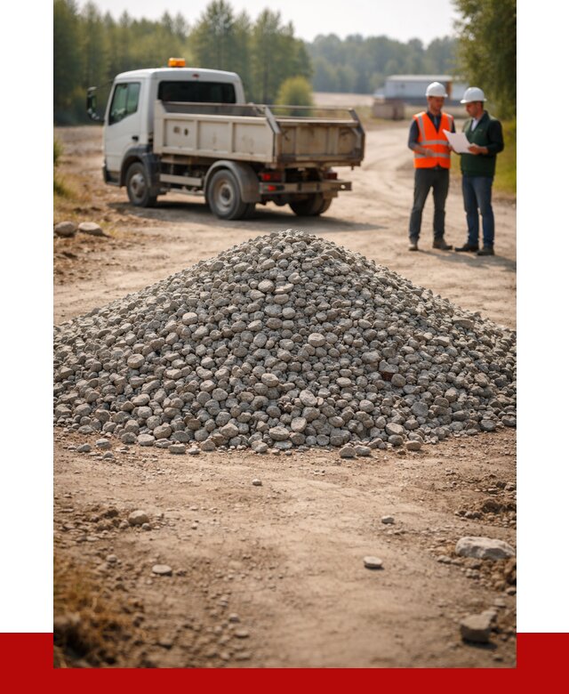 Гравийный щебень фракция 20-40 в Ульяновске от 1234 р. | ПРОНЕРУДУлн