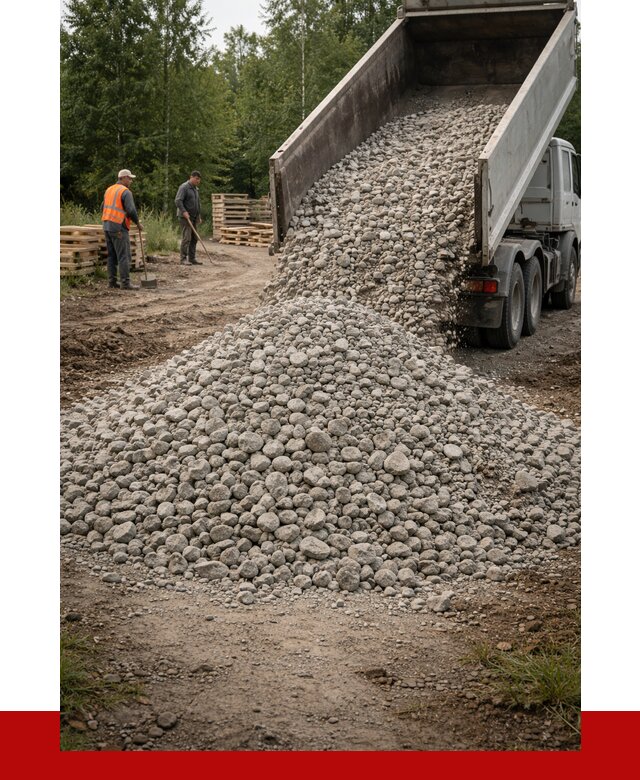 гравийный щебень фракция 70-120 в Ульяновске от 2520 р. ПРОНЕРУДУлн