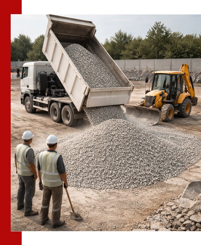 Купить известняковый щебень фракции 5–10 мм с доставкой в Ульяновске