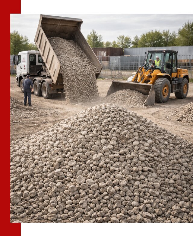 Доломитовый щебень фракции 20–41 с доставкой в Ульяновске