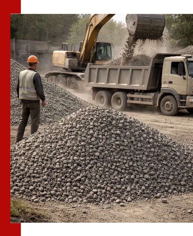 Шлаковый щебень фракция 5-20 с доставкой в Ульяновске