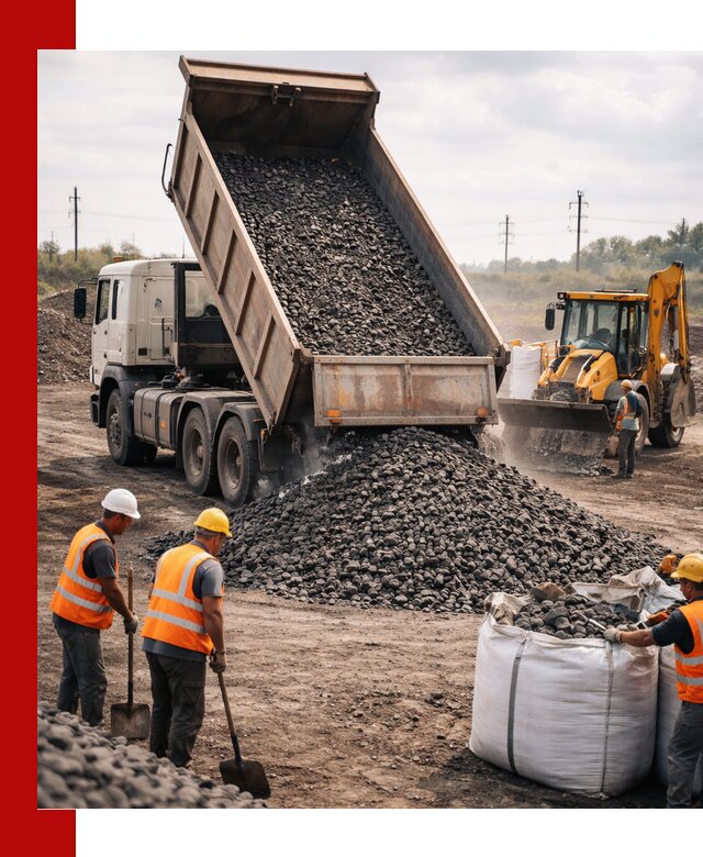 Шлаковый щебень фракция 40-70 с доставкой в Ульяновске