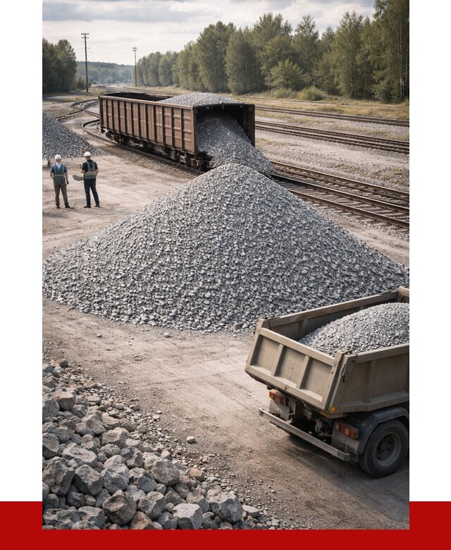 Железнодорожный щебень 20-60 в Ульяновске от 1748 р. | ПРОНЕРУДУлн