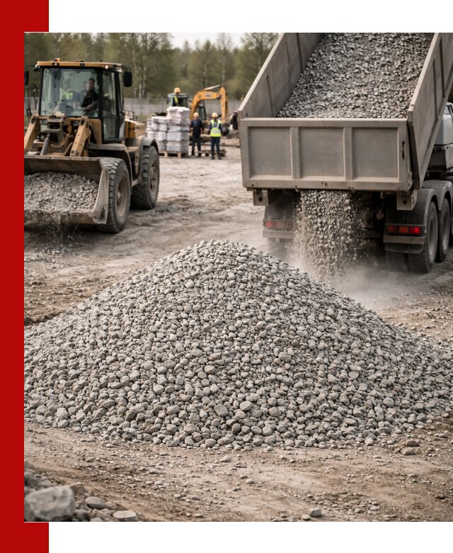 Вторичный щебень фракции 5-20 в Ульяновске — доставка и продажа крупнотоннажно