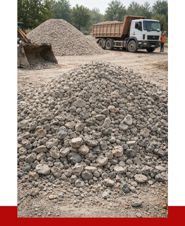 Вторичный щебень фракция 20-40 в Ульяновске от 2263 р ПРОНЕРУДУлн