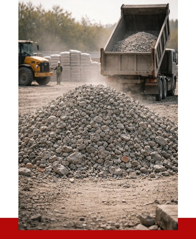 Вторичный щебень фракция 70-150 в Ульяновске от 1440 р. | ПРОНЕРУДУлн