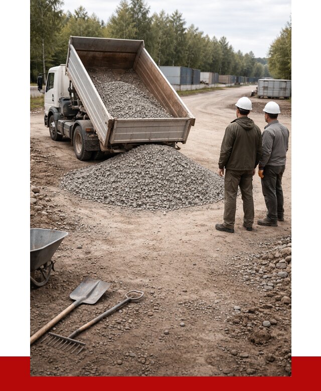 Бетонный щебень фракция 5-20 в Ульяновске от 3291 р., ПРОНЕРУДУлн