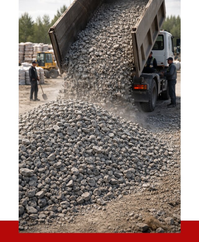 Бетонный щебень фракция 40-70 в Ульяновске от 1851 р. ПРОНЕРУДУлн