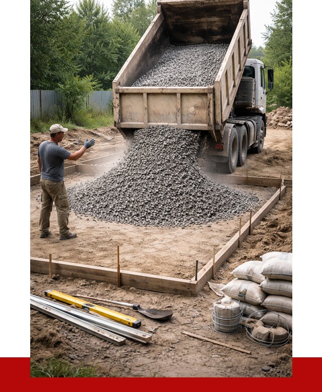 Купить щебень для фундамента в Ульяновске от 4628 р. | ПРОНЕРУДУлн