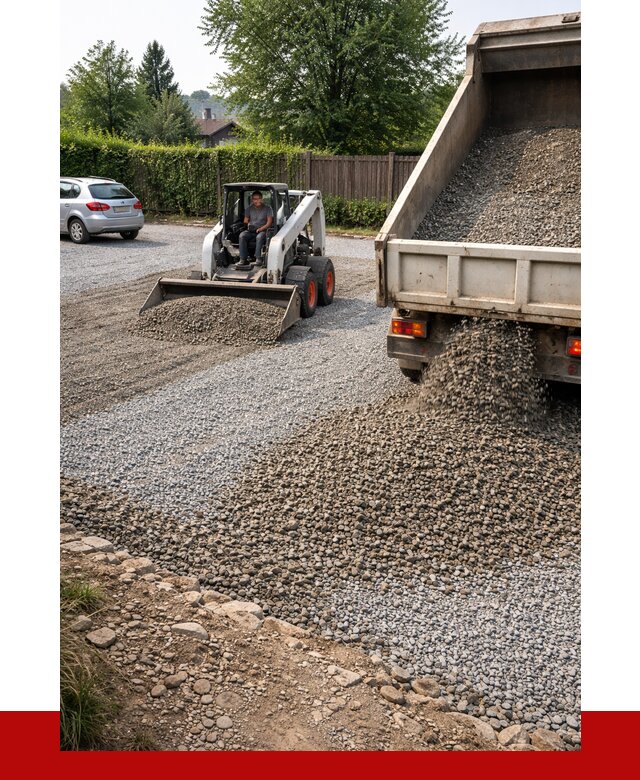 Щебень для парковки в Ульяновске с доставкой от 1234 р.| ПРОНЕРУДУлн