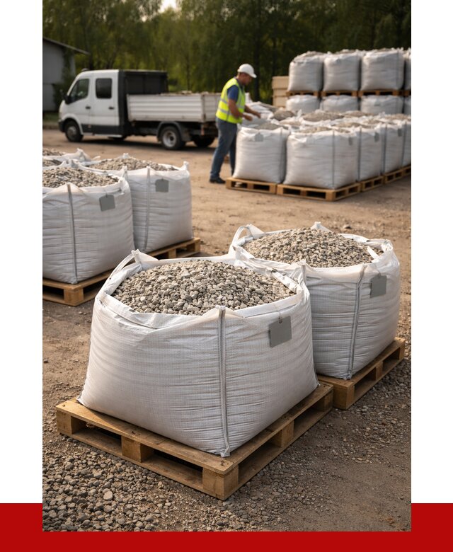 Щебень в мешках с доставкой в Ульяновске от 4320 р. | ПРОНЕРУДУлн