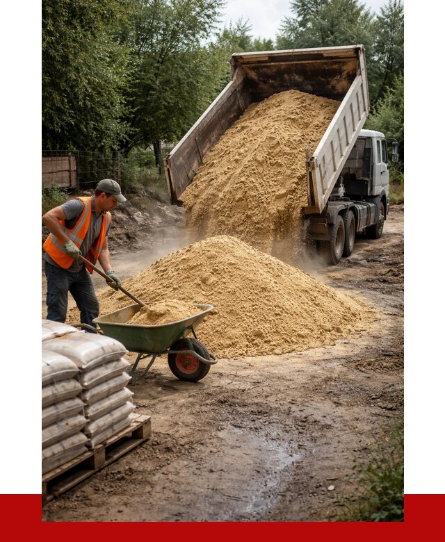 Купить песок с доставкой в Ульяновске от 1851 р. | ПРОНЕРУДУлн