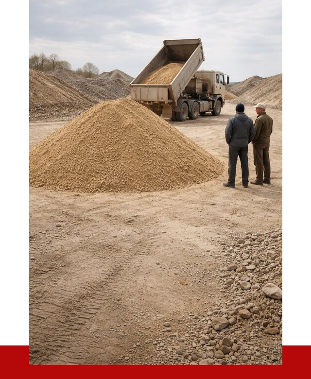 Карьерный песок крупнозернистый в Ульяновске от 8742 р | ПРОНЕРУДУлн