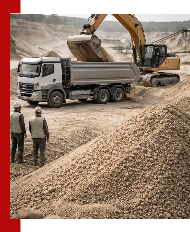 Карьерный крупнозернистый песок с доставкой в Ульяновске