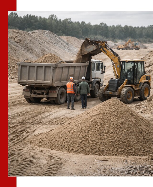 Карьерный среднезернистый песок с доставкой в Ульяновске