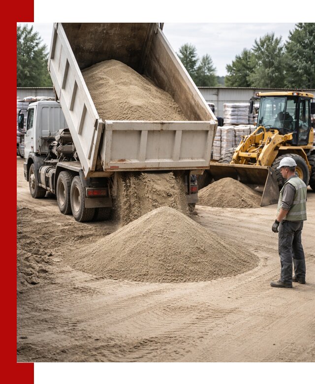 Поставка и доставка песка для бетона в Ульяновске