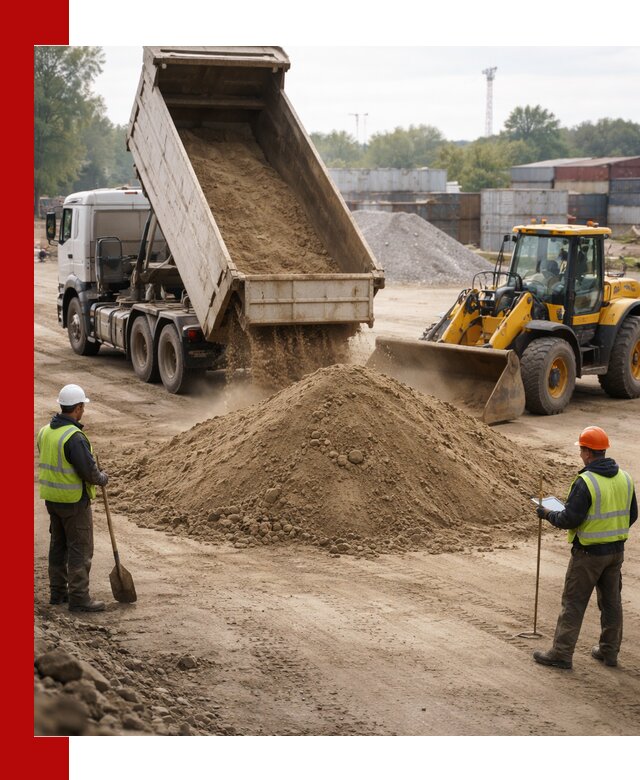 Доставка и продажа пескогрунта оптом и в розницу в Ульяновске