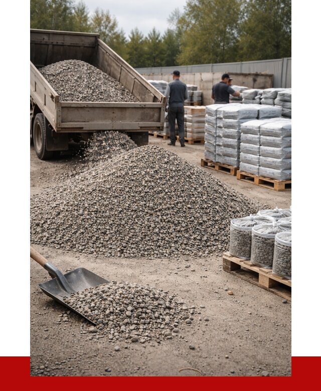Гравий фракция 5-20 в Ульяновске купить от 2366 р. ПРОНЕРУДУлн