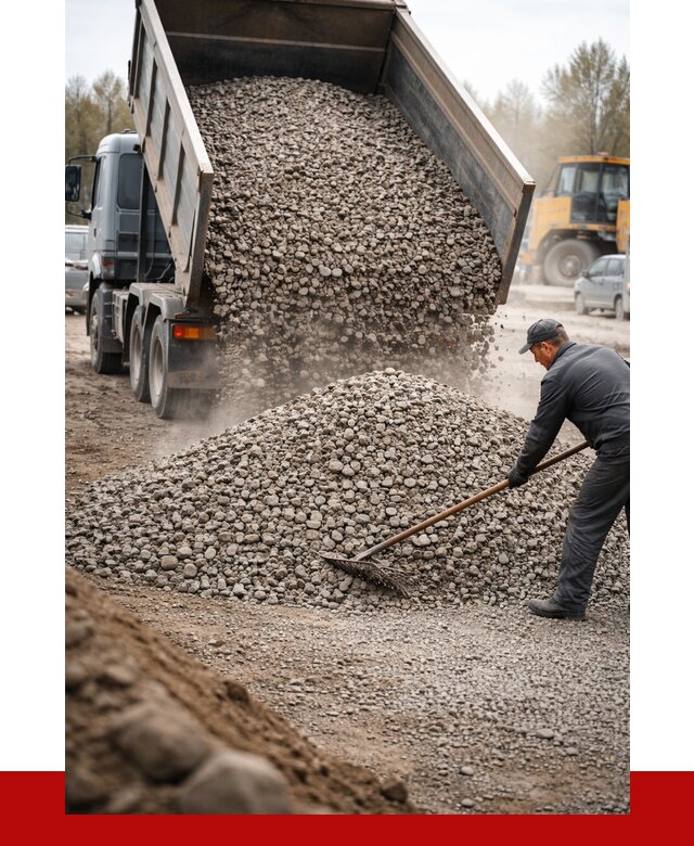 Гравий фракция 20-40 в Ульяновске от 2571 р. доставка | ПРОНЕРУДУлн