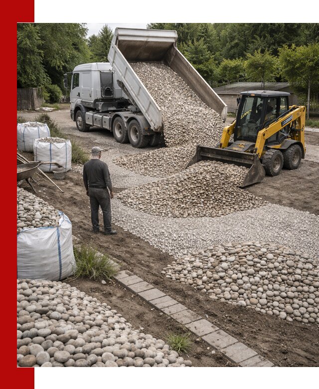 Доставка морской гальки оптом и в розницу в Ульяновске
