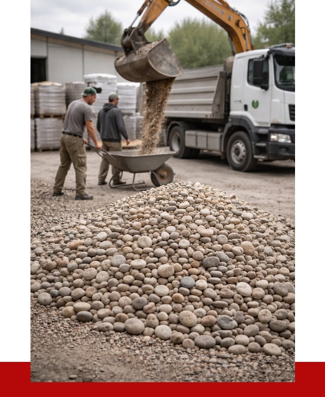 Галька декоративная в Ульяновске от 3291 р. за куб | ПРОНЕРУДУлн