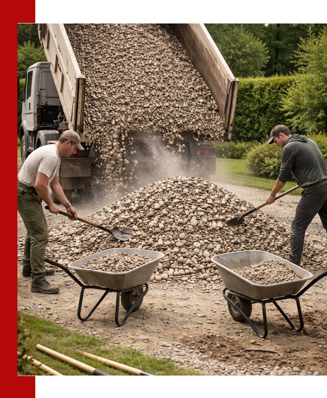 Доставка и продажа декоративной гальки в Ульяновске