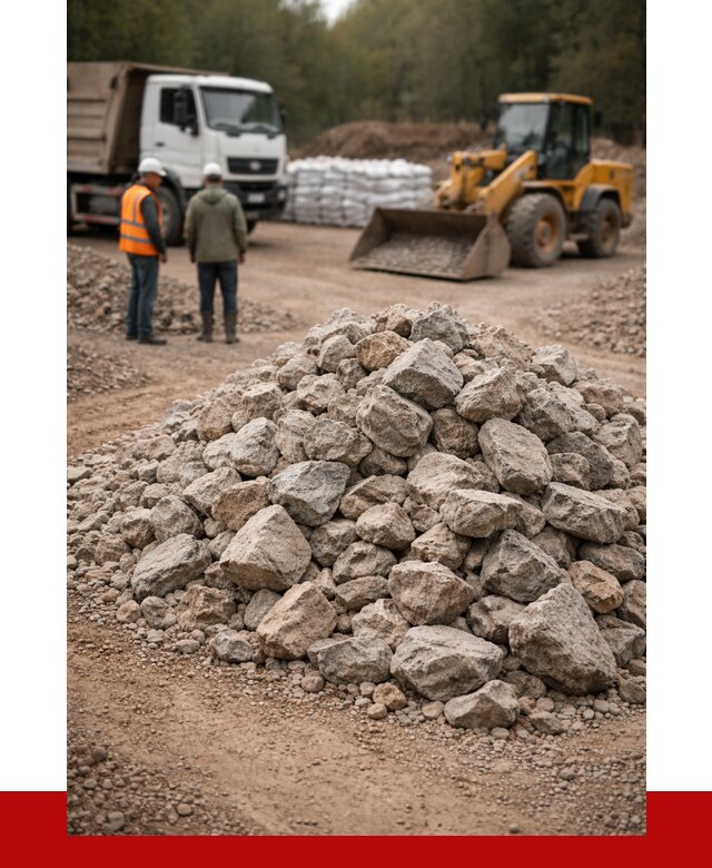 Купить бутовый камень с доставкой в Ульяновске от 2366 р. | ПРОНЕРУДУлн