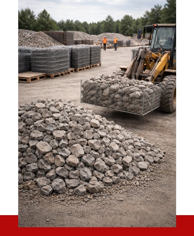 Камень для габионов фракция 70-150 в Ульяновске от 4320 р. | ПРОНЕРУДУлн