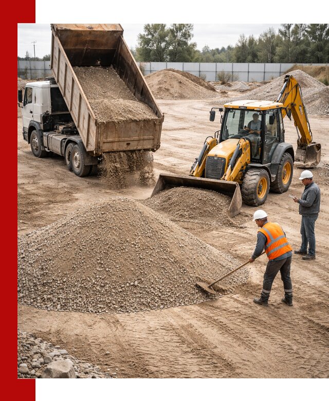 Поставка и доставка ПГС С4 в мешках и самосвалах в Ульяновске