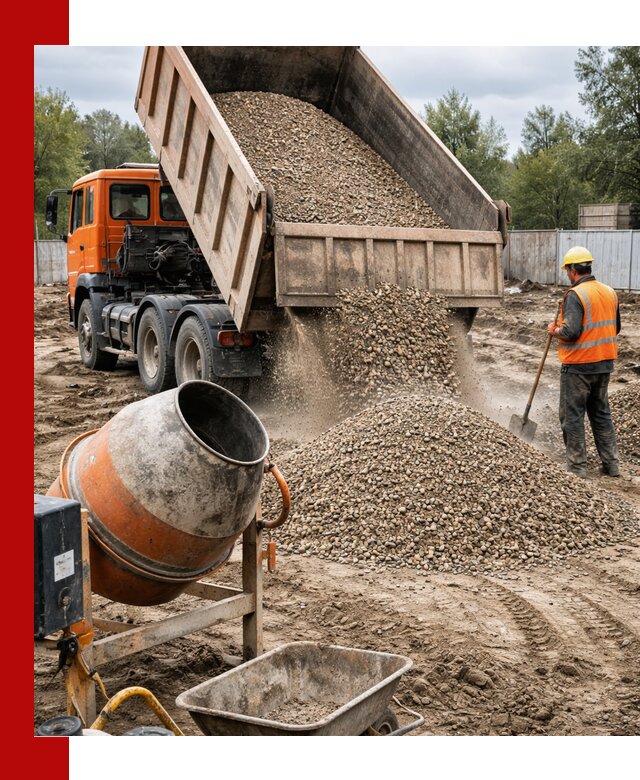 Опгс для бетона с доставкой самосвалом в Ульяновске от производителя