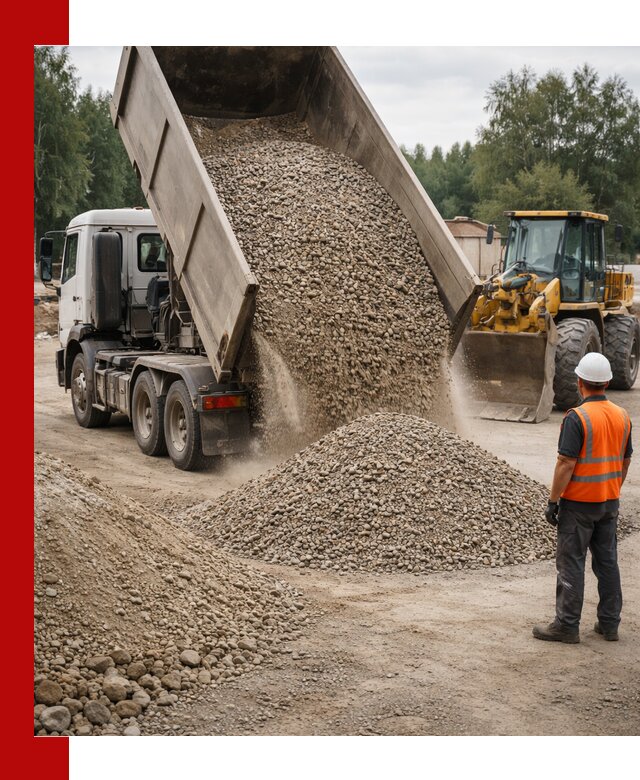Доставка щпс в Ульяновске — щебеночно-песчаная смесь под заборы и дорожки