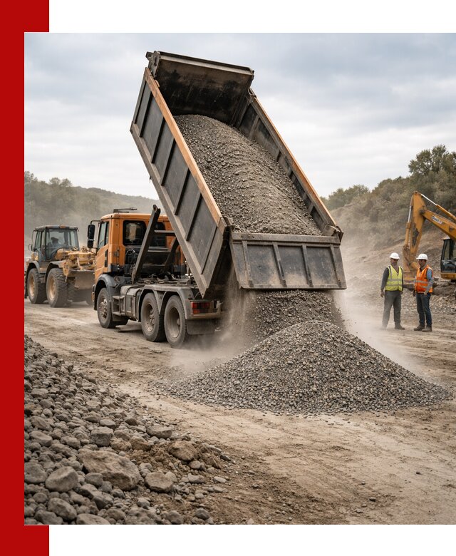 Щебёночно-песчаная смесь ЩПС С1 с доставкой в Ульяновске