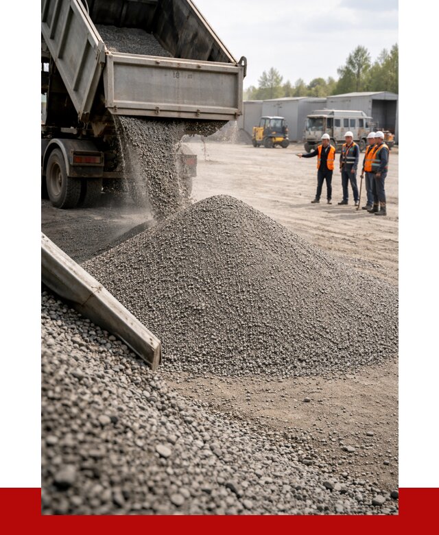 Гравийный отсев 0-5 в Ульяновске от 1234 р. с доставкой | ПРОНЕРУДУлн