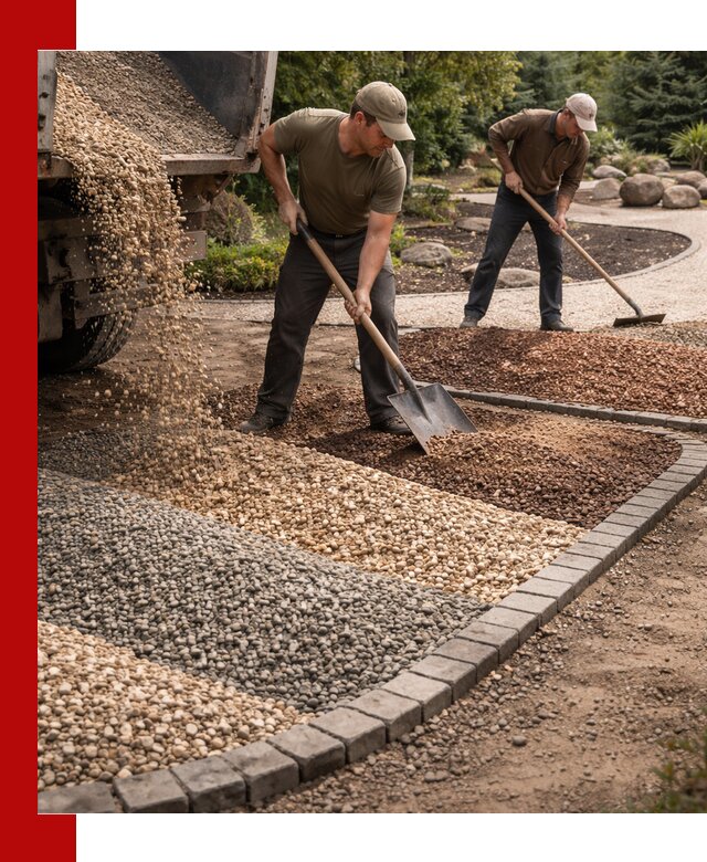 Декоративная крошка для ландшафта в Ульяновске — продажа и доставка