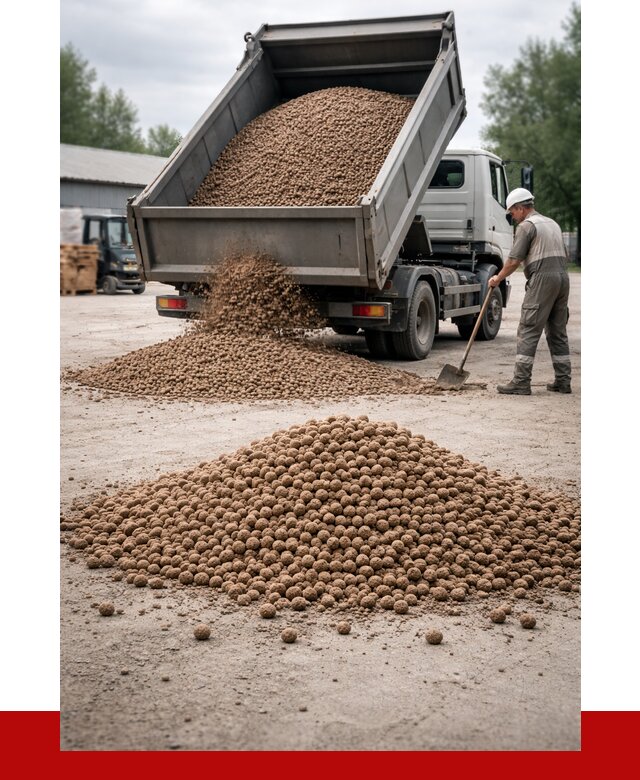 Керамзит с доставкой в Ульяновске от 4320 р. за м3 | ПРОНЕРУДУлн