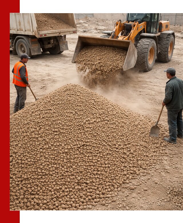 Керамзит фракция 10-20 с доставкой в Ульяновске