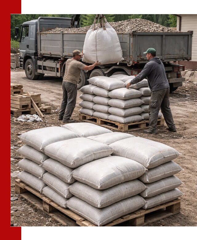 Керамзит в мешках с доставкой в Ульяновске от компании-поставщика