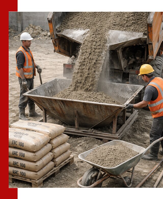 Доставка цементно-песчаной смеси М100 в Ульяновске