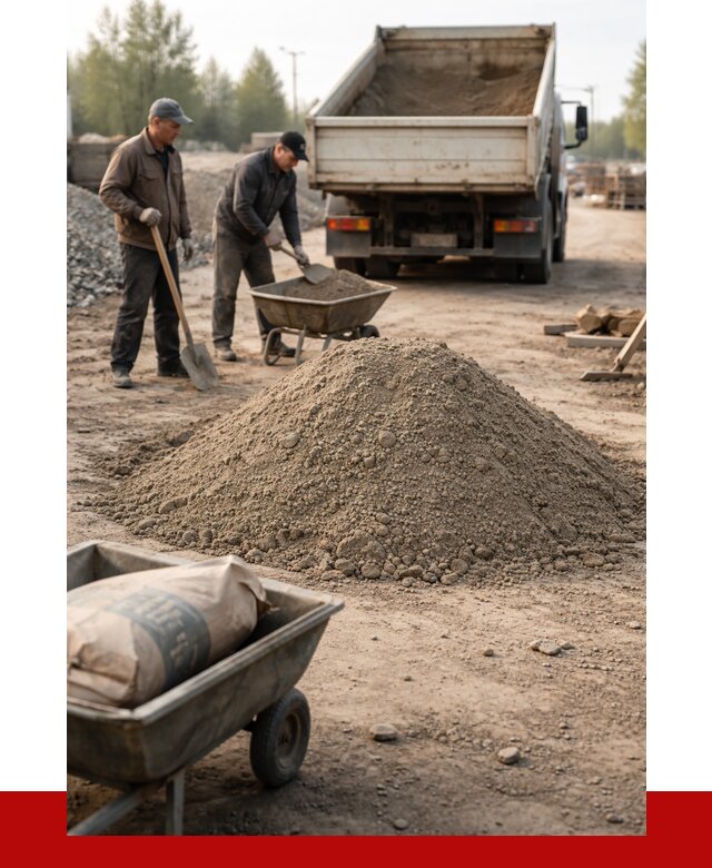 Цементно-песчаная смесь М150 в Ульяновске от 4834 р. | ПРОНЕРУДУлн