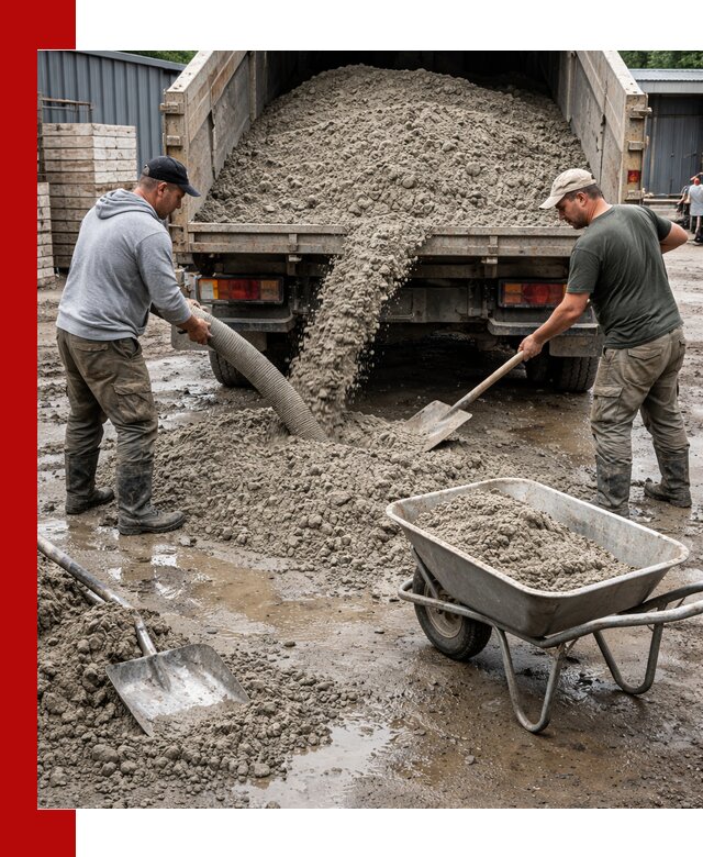 Цементно-песчаная смесь М150 доставка в Ульяновске