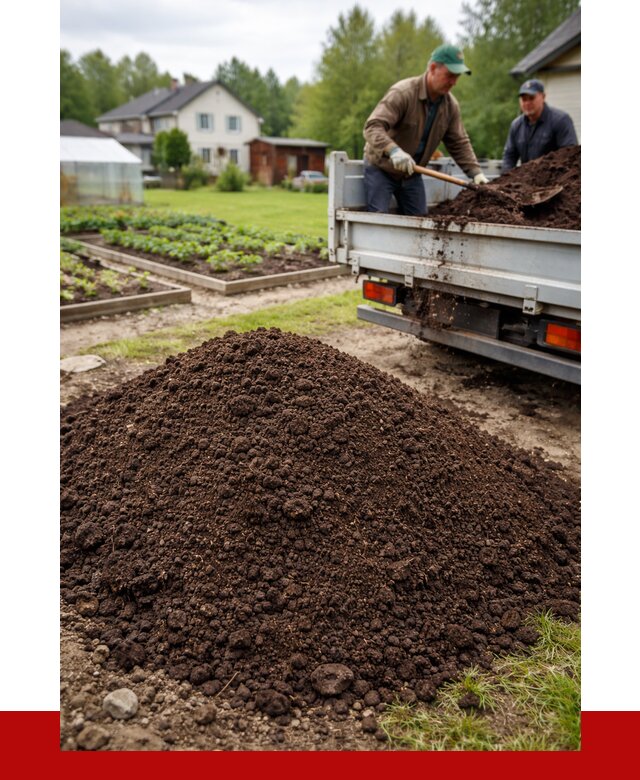Плодородный грунт в Ульяновске с доставкой от 4320 р. | ПРОНЕРУДУлн
