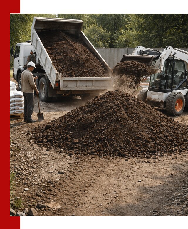 Доставка растительного грунта в Ульяновске от производителя оптом и в розницу